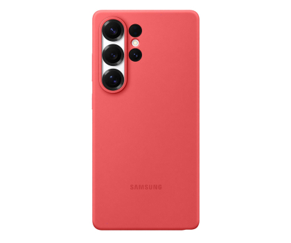 Etui do telefonów SAMSUNG Silicone Case do Galaxy S25 Ultra Red EF-PS938CREGWW